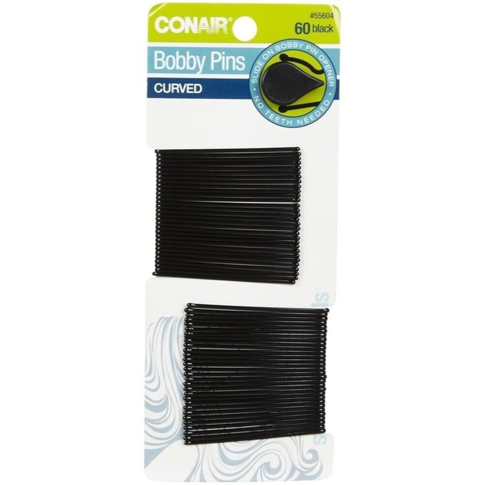 Conair Curved Bobby Hair Pins (60 PK)